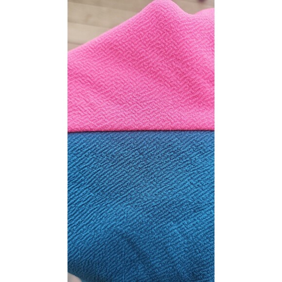 LuLaRoe Women's Cassie Colorblock Pencil Skirt Pink & Teal Green NWT Size Medium - Picture 10 of 11